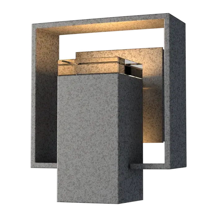 Shadow Box Small Outdoor Sconce