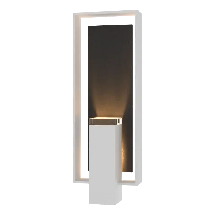 Shadow Box Large w/Slate Outdoor Sconce