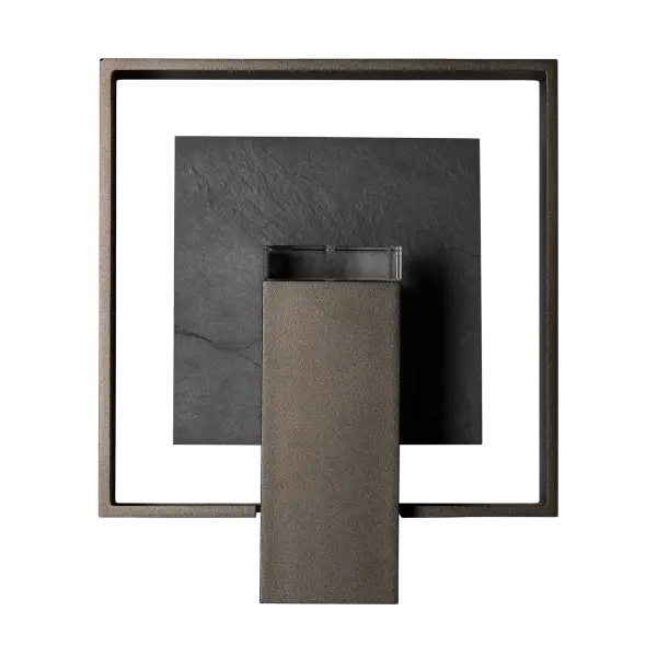 Shadow Box Small w/Slate Dark Sky Friendly Outdoor Sconce - Image 3