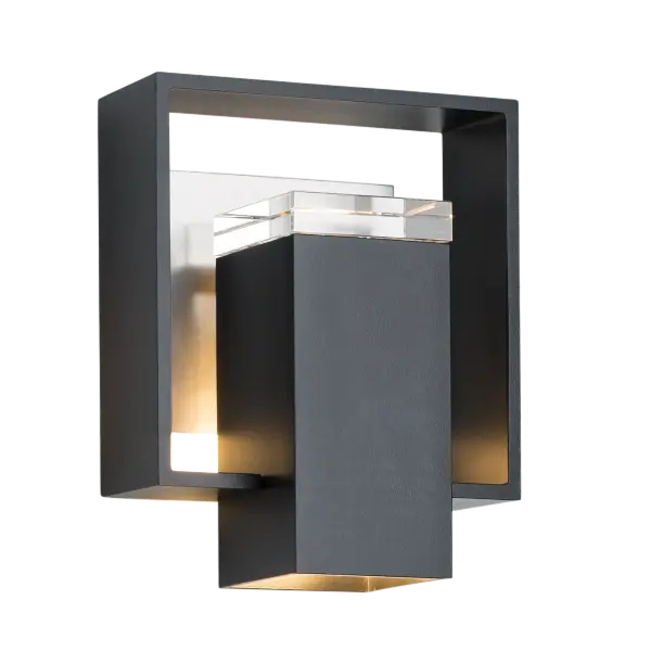 Shadow Box Small Dark Sky Friendly Outdoor Sconce - Image 1