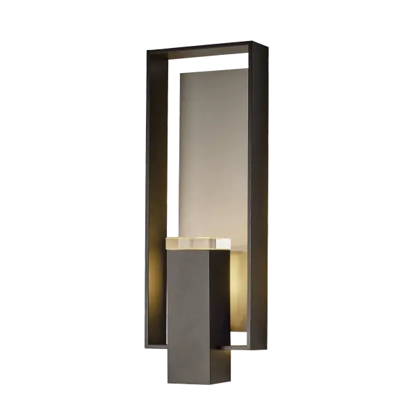Shadow Box Large Dark Sky Friendly Outdoor Sconce - Image 1