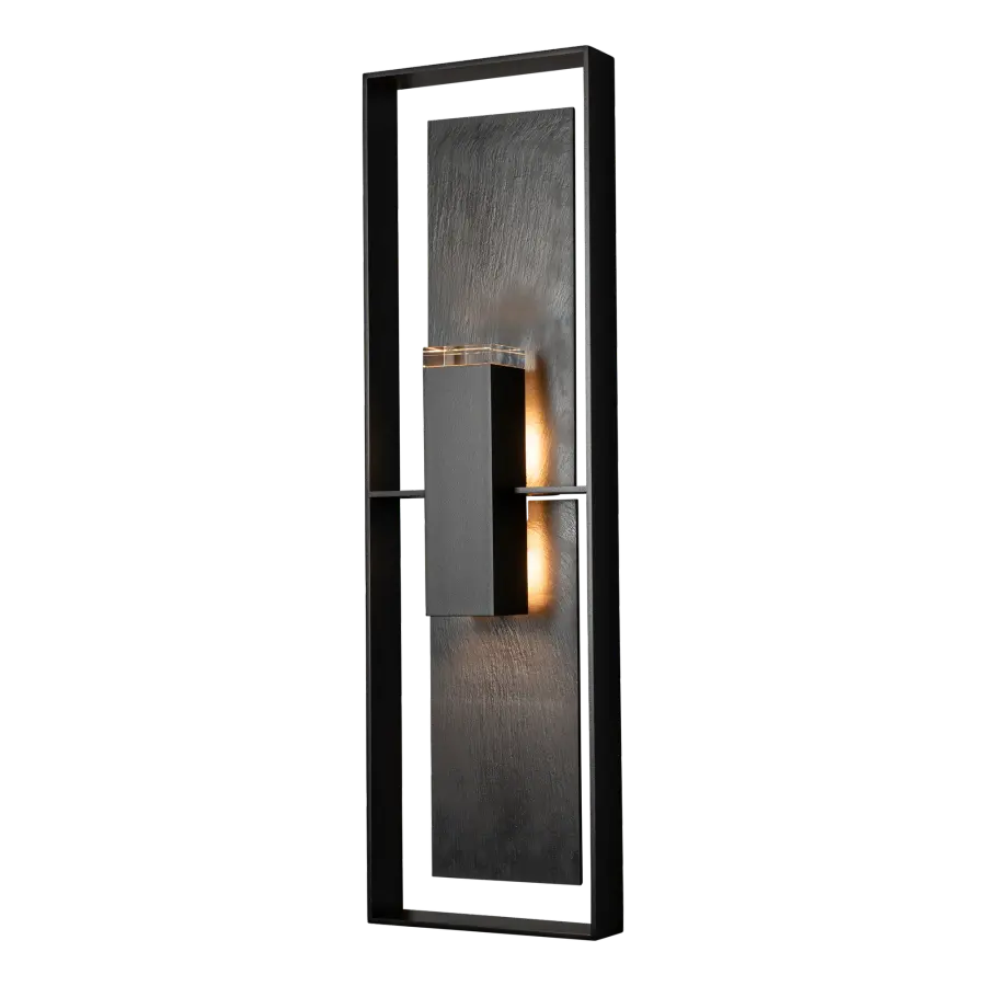 Shadow Box Tall w/Slate Dark Sky Friendly Outdoor Sconce - Image 2