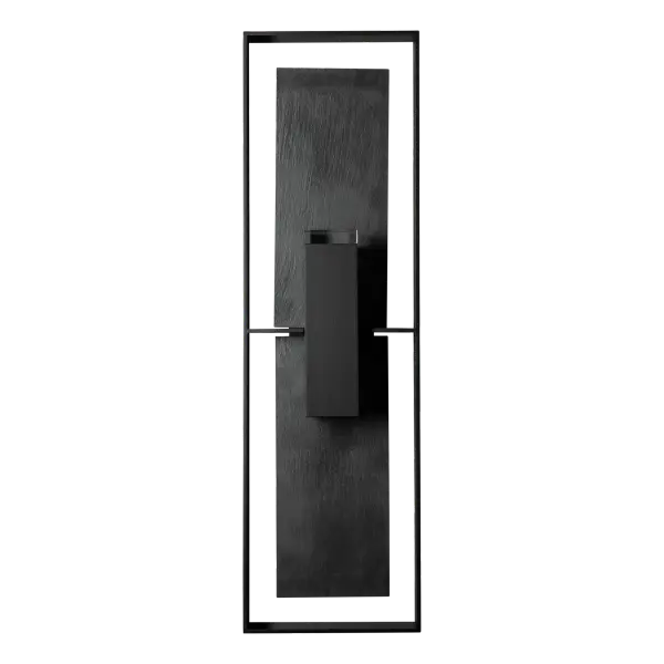 Shadow Box Tall w/Slate Dark Sky Friendly Outdoor Sconce - Image 3