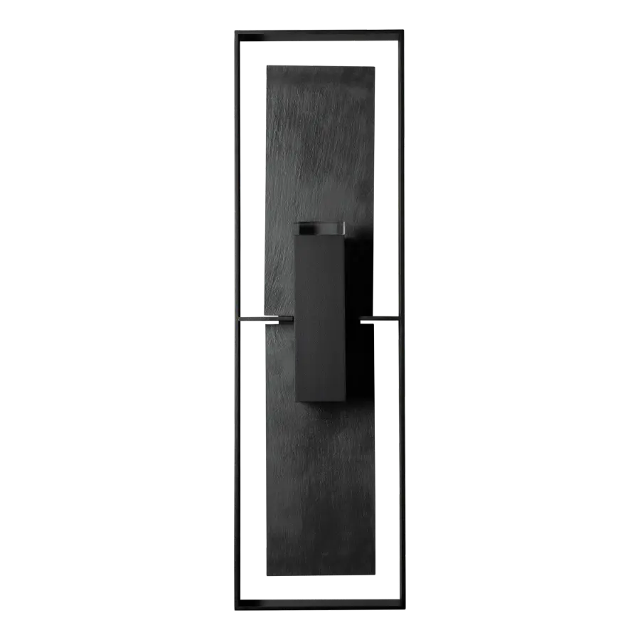Shadow Box Tall w/Slate Dark Sky Friendly Outdoor Sconce - Image 3