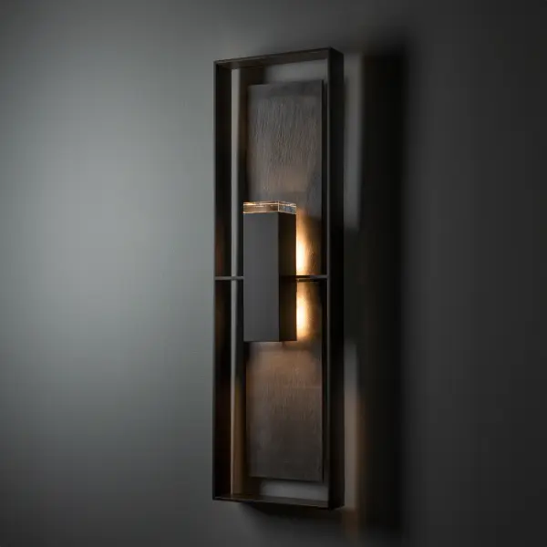 Shadow Box Tall w/Slate Dark Sky Friendly Outdoor Sconce - Image 4