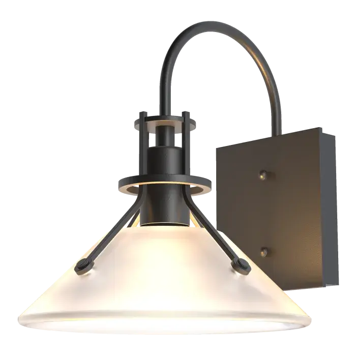 Henry Small Glass Shade Outdoor Sconce
