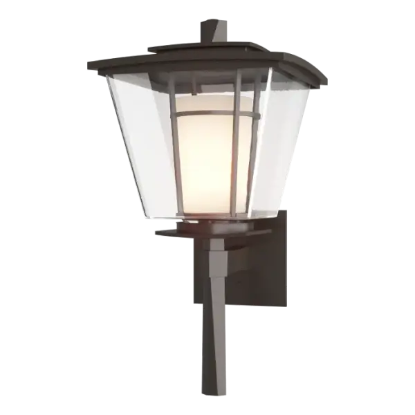 Inspired by the coach lanterns of the early 19th century, this outdoor sconce will provide a warm, welcoming glow for modern-day travelers. Our elegant design delivers traditional style with a modern twist.