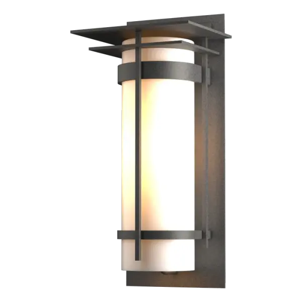 A clean, sleek design that evokes dreams of the Far East is the hallmark of our Banded Collection. True to name, two handcrafted metal bands, intersected by a bold bar, encircle the glass and fasten to the mounting plate, with glass resting in and capped by plates.