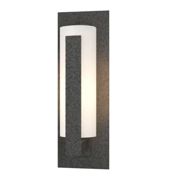 The vertical aluminum bar shielding the glass tube makes it clear where the name for our Vertical Bar Outdoor Sconce comes from. What's also clear, on closer look, is the craftsmanship and quality that goes into this seemingly simple wall sconce.