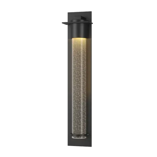 If you take a quick look, you may be convinced the Airis Outdoor Sconce is rocketing upward. There is an indisputable sense of airiness and movement to the composition and it will give a space a light, unique design element. Shaped at our forge here in Vermont.