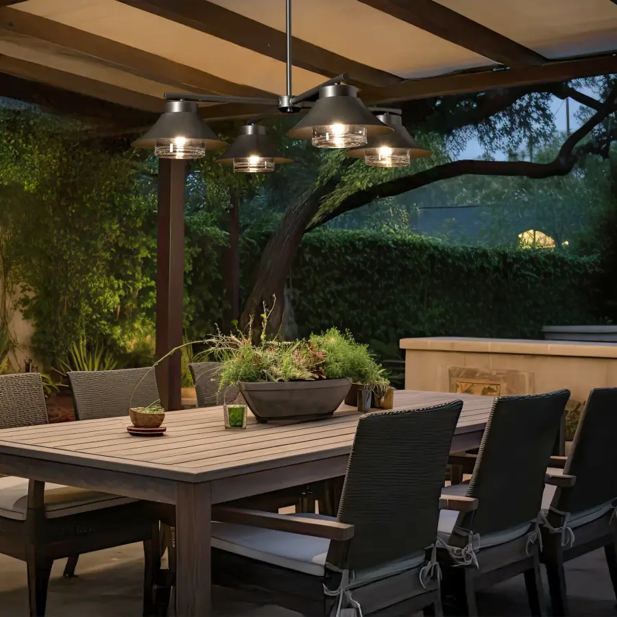 Stowe 4-Light Outdoor Pendant - Image 4