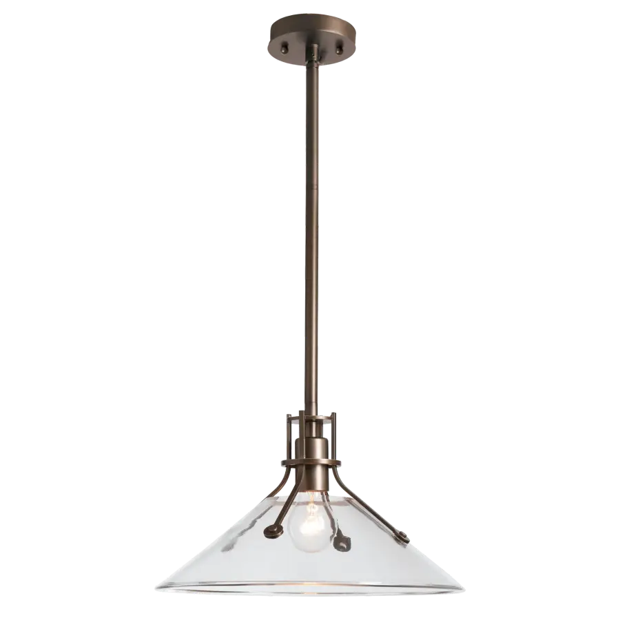 Henry Outdoor Pendant with Glass Medium - Image 1