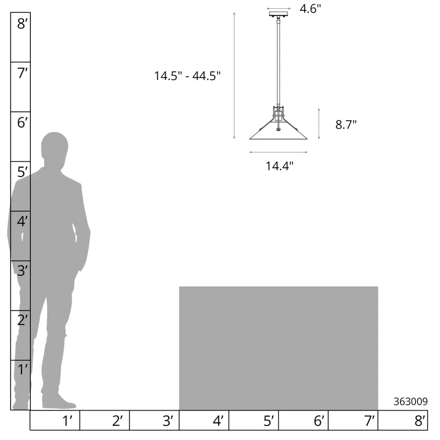 Henry Outdoor Pendant with Glass Medium - Image 5