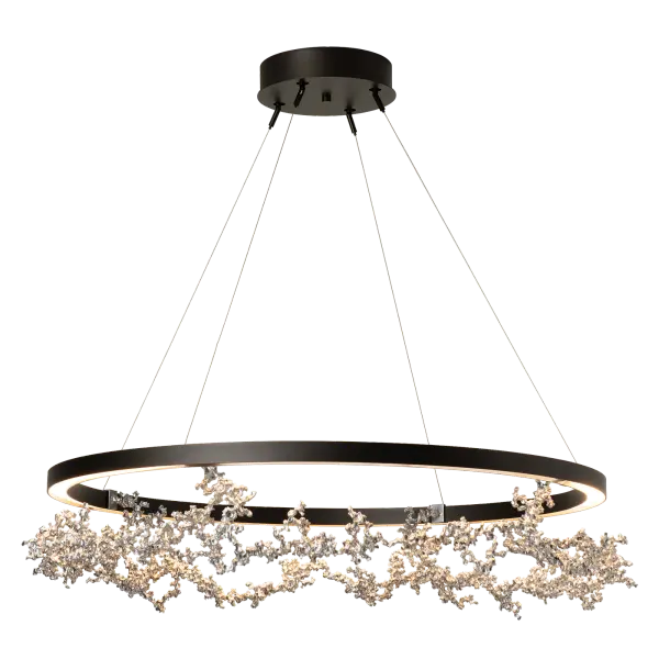 Coral LED Ring Pendant - Image 3
