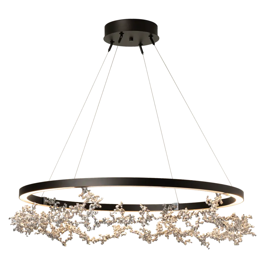 Coral LED Ring Pendant - Image 3