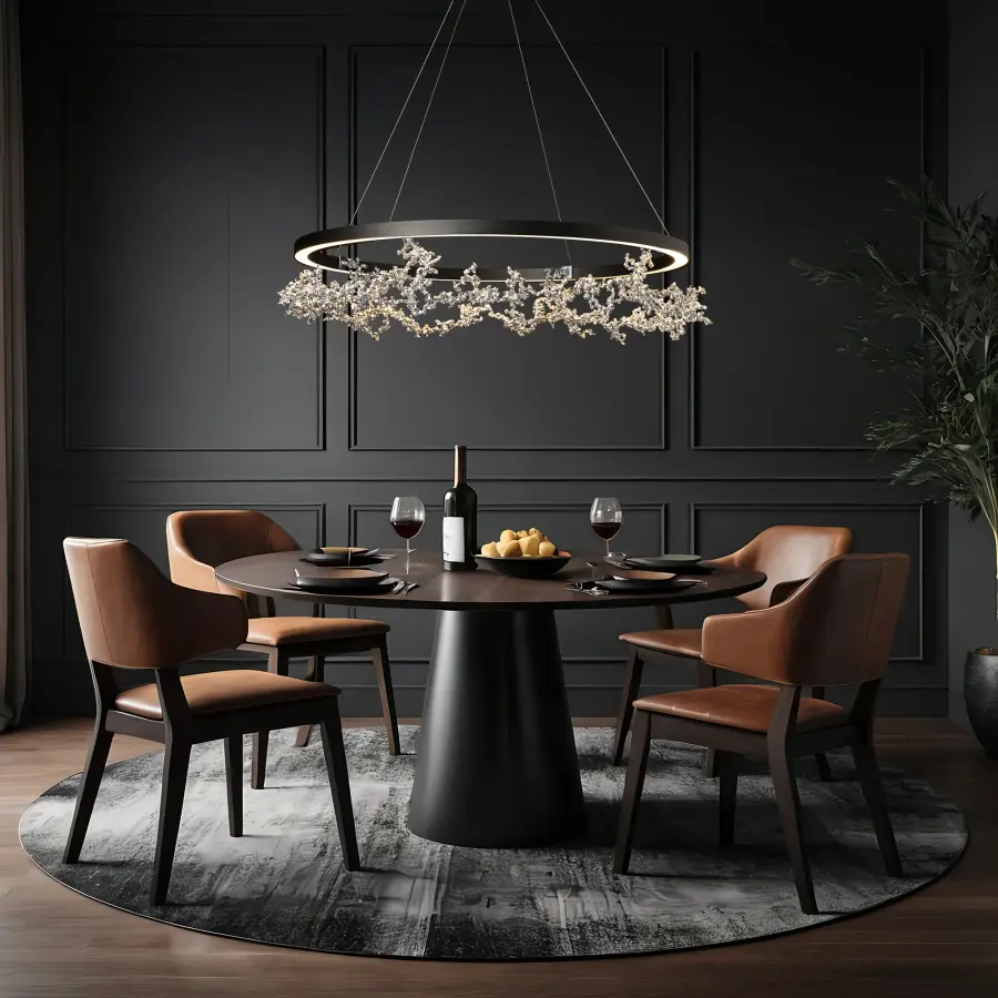 Coral LED Ring Pendant - Image 9