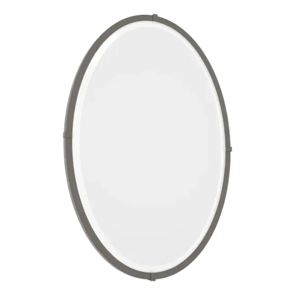 Our Beveled Oval Mirror pairs nicely with many of light fixtures, but looks beautiful all on its own. With handcrafted metalwork done by the artisans here at our Vermont forge, each high-quality piece is unique.