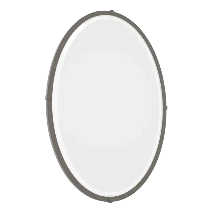Beveled Oval Mirror