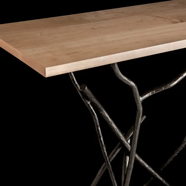 Brindille Wood Top Console Table - Image 6