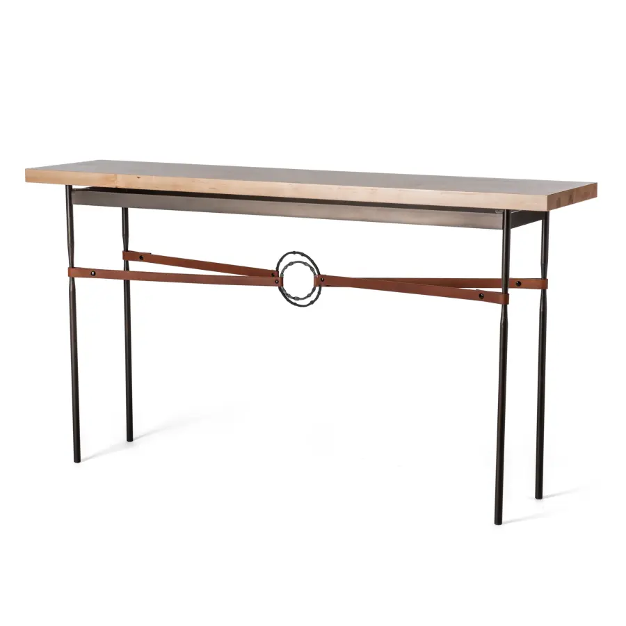 Equus Wood Top Console Table - Image 4