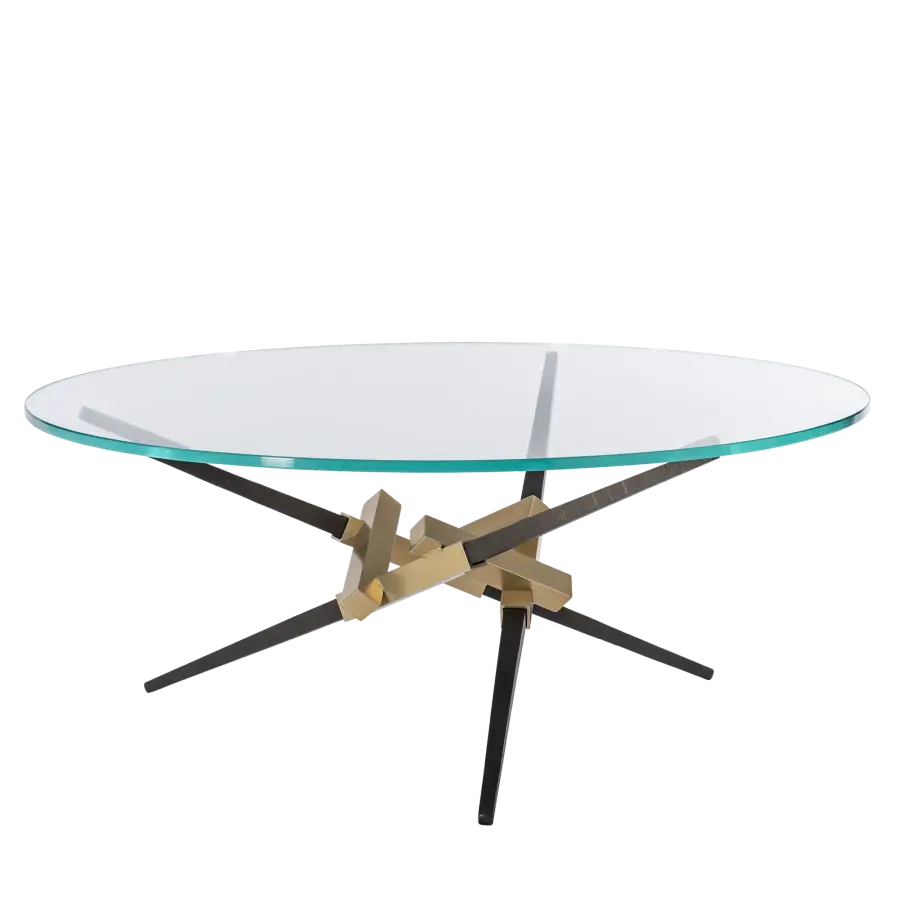 Crux Coffee Table w/Steel Legs - Image 4