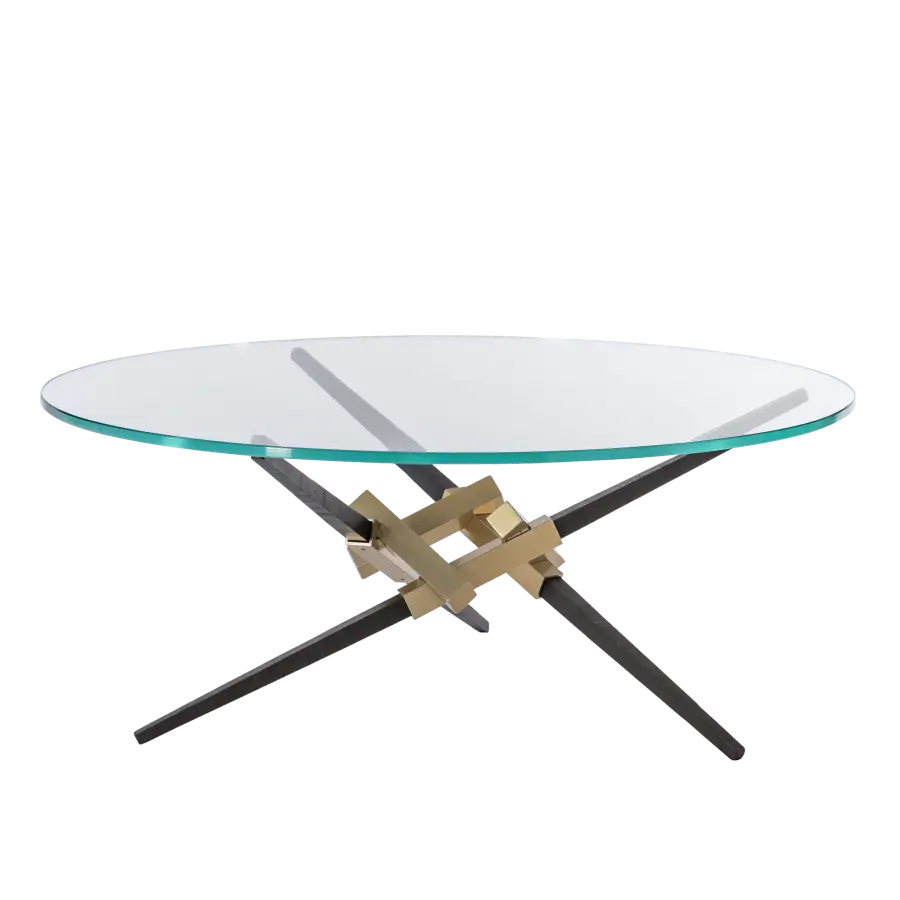 Crux Coffee Table w/Steel Legs - Image 5