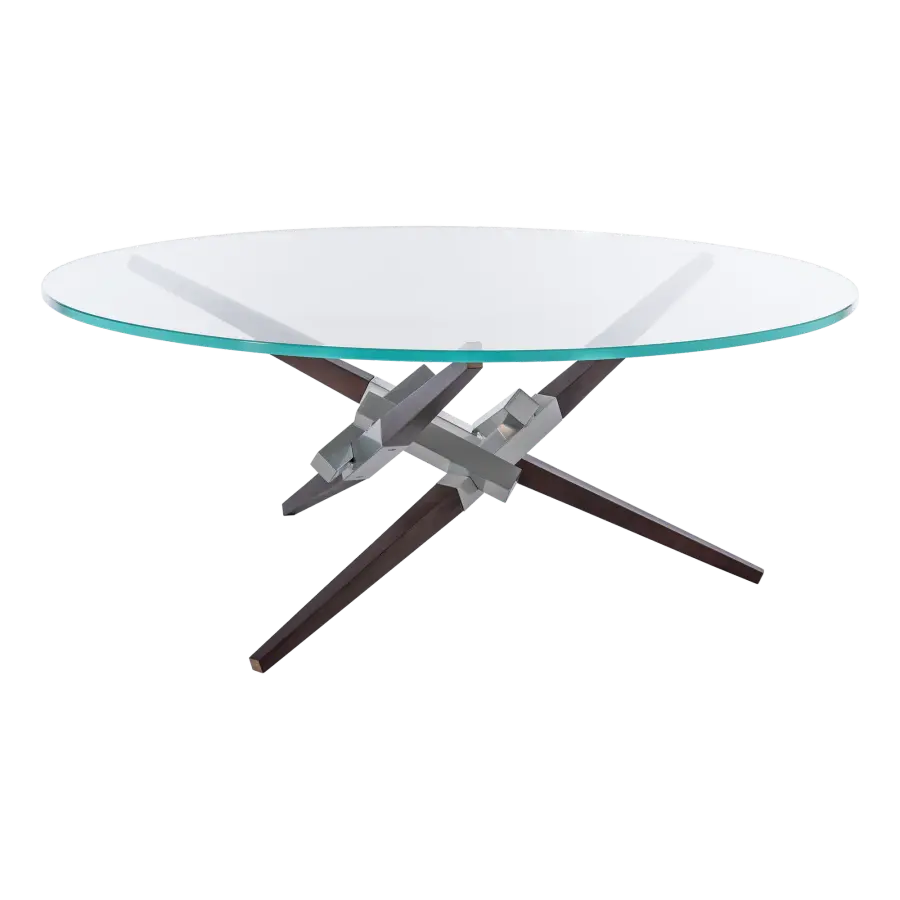 Crux Coffee Table w/Wood Legs - Image 2