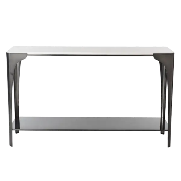 Cove Marble Top Console Table - Image 5