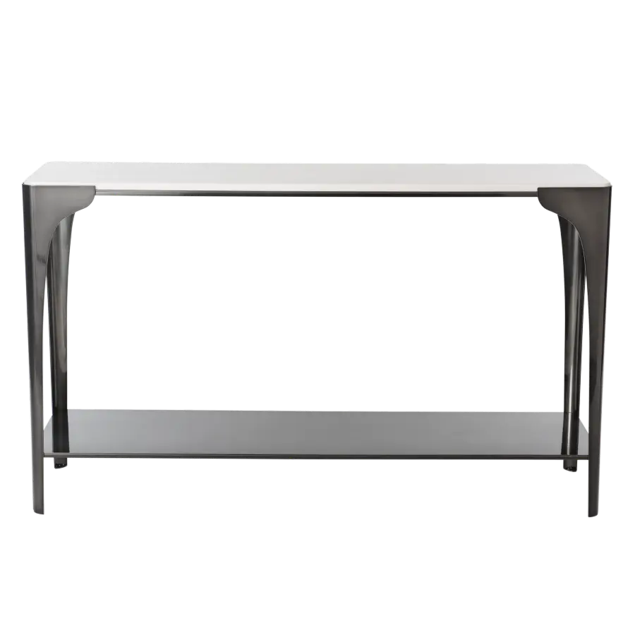 Cove Marble Top Console Table - Image 5