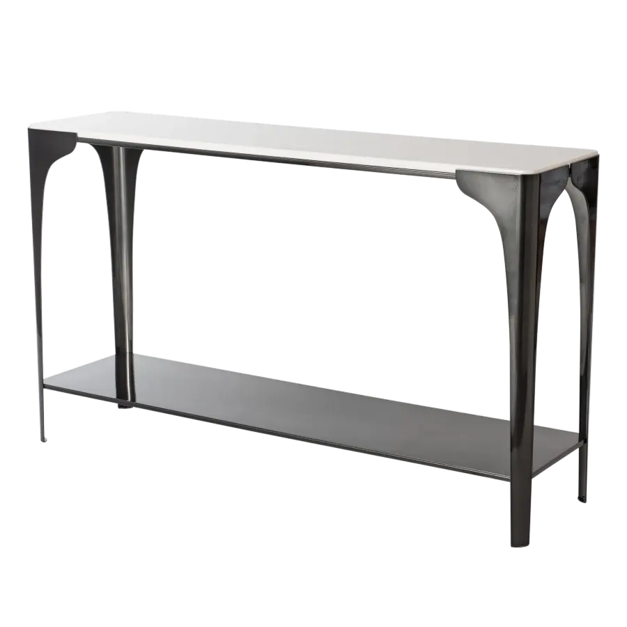 Cove Marble Top Console Table - Image 6