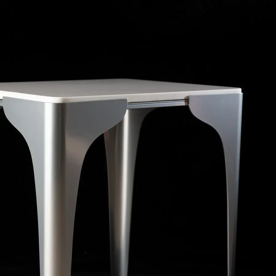 Cove Marble Top Side Table - Image 4