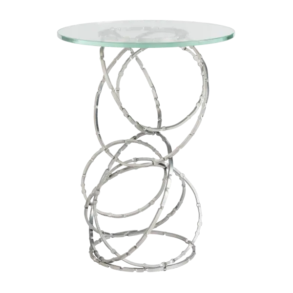 Olympus Glass Top Accent Table - Image 3