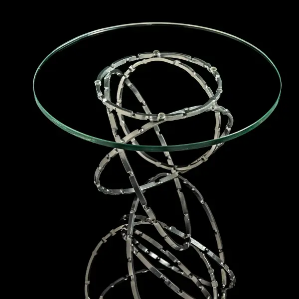 Olympus Glass Top Accent Table - Image 5