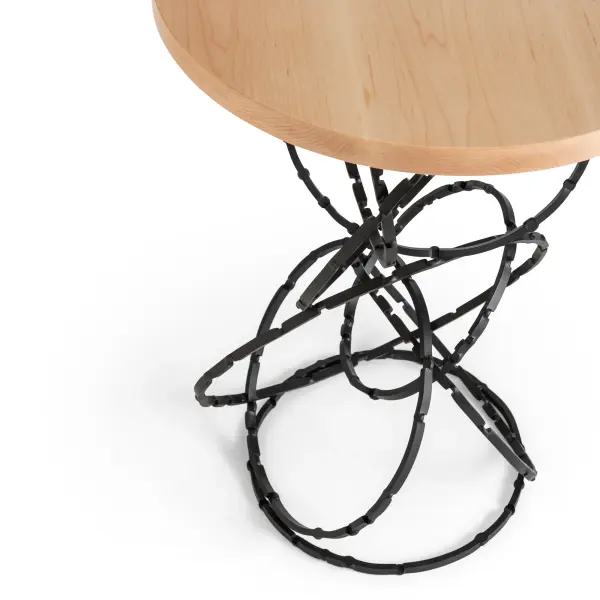 Olympus Wood Top Accent Table - Image 4