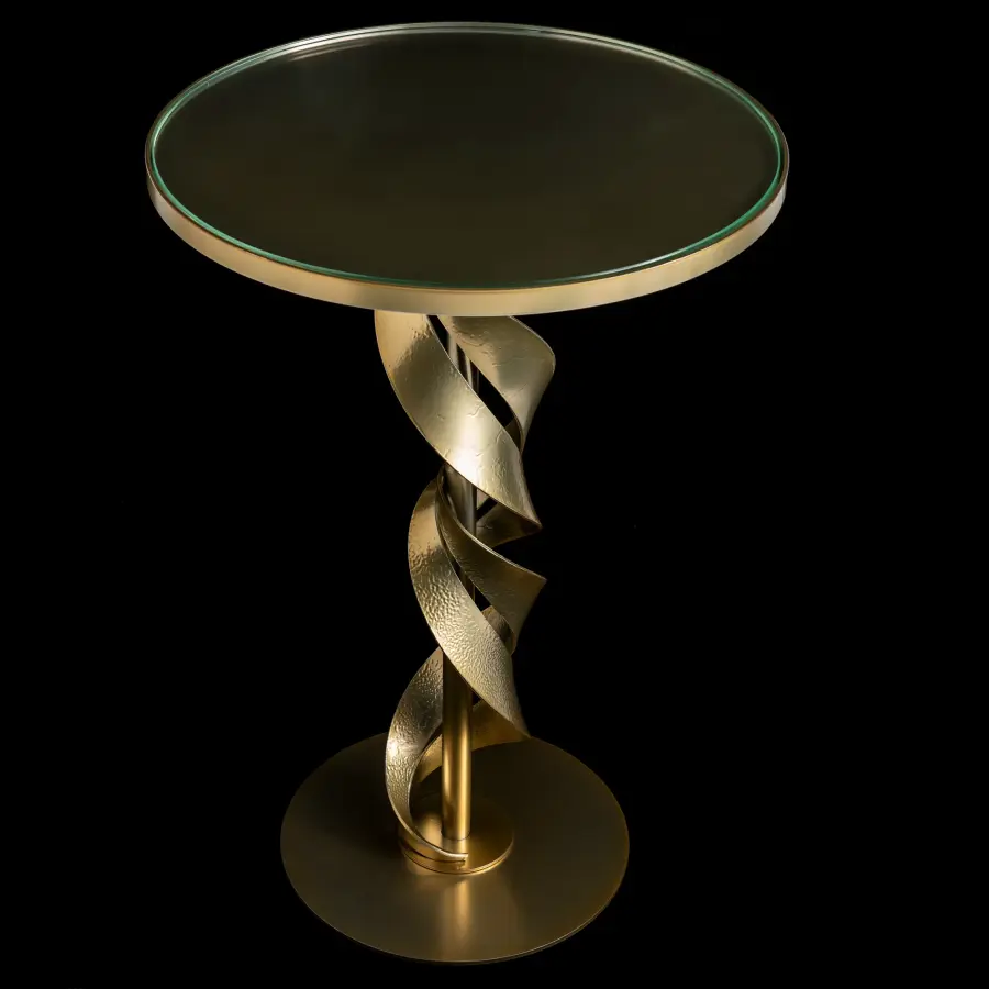 Folio Glass Top Accent Table - Image 3