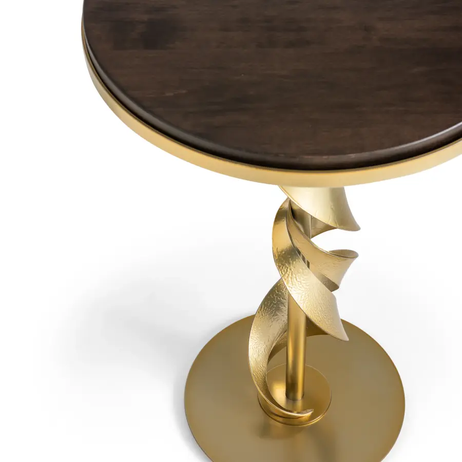 Folio Wood Top Accent Table - Image 5