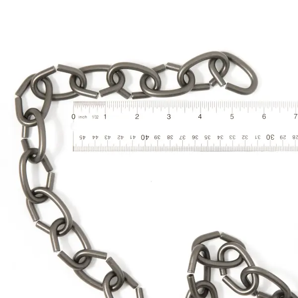 Heavy gauge chain for use with select Hubbardton Forge fixtures. Available in increments of 3'. - alternate view