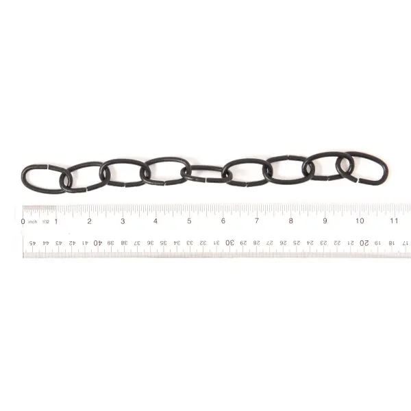 8 gauge chain for use with select Hubbardton Forge fixtures. Available in increments of 12". - alternate view