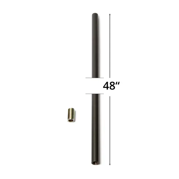 11.5mm diameter stem kit for use with select Hubbardton Forge fixtures. Includes one 48" stem.