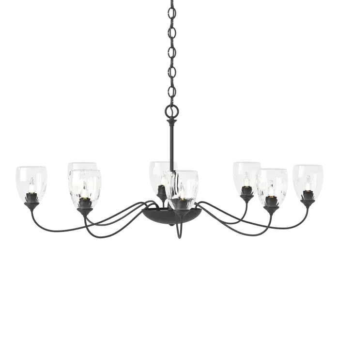Oval Large 8 Arm Chandelier