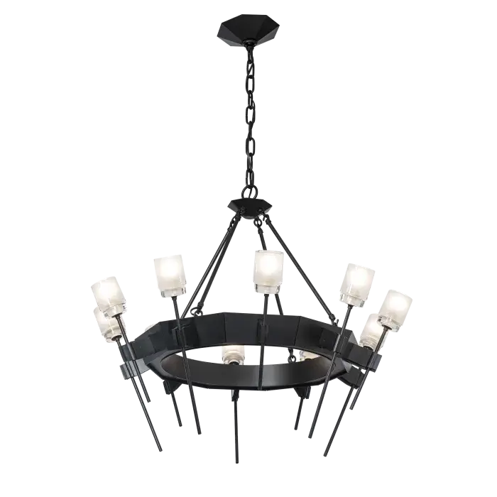 Echo 10-Light Circular Chandelier - Image 1