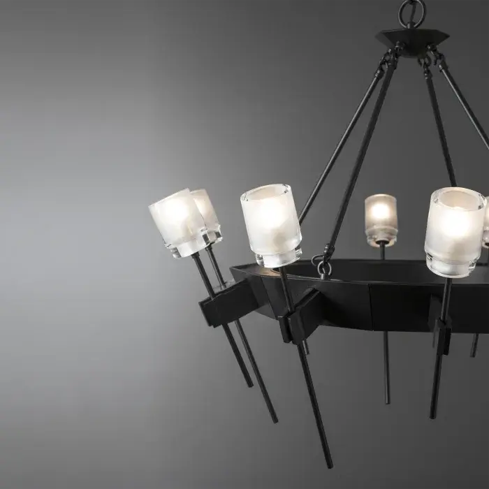 Echo 10-Light Circular Chandelier - Image 5