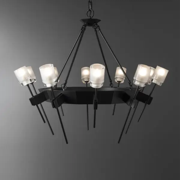 Echo 10-Light Circular Chandelier - Image 7