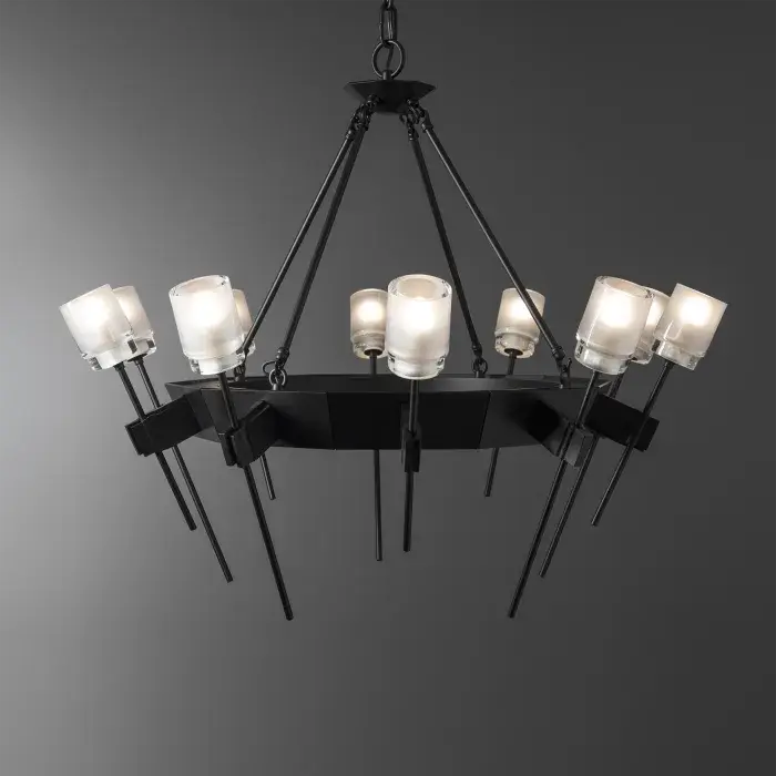 Echo 10-Light Circular Chandelier - Image 7
