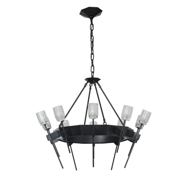 Echo 10-Light Circular Chandelier - Image 10