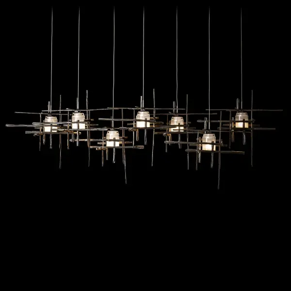 Tura 7-Light Frosted Glass Pendant - Image 6