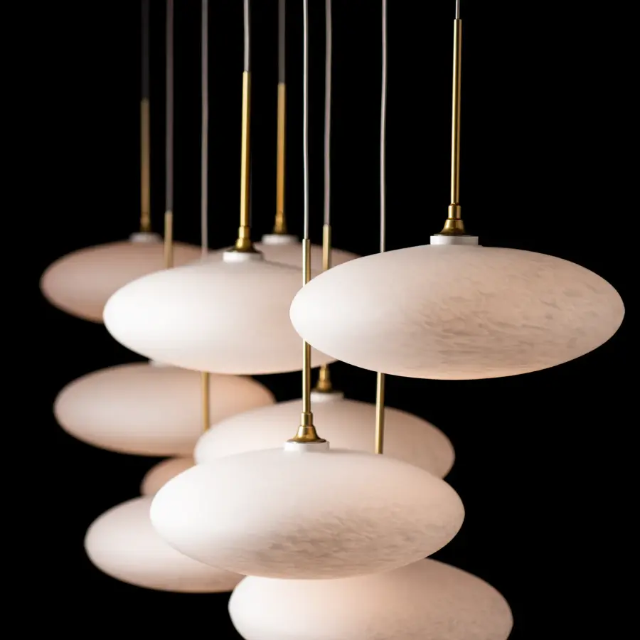 Clouds 10-Light Pendant - Image 7