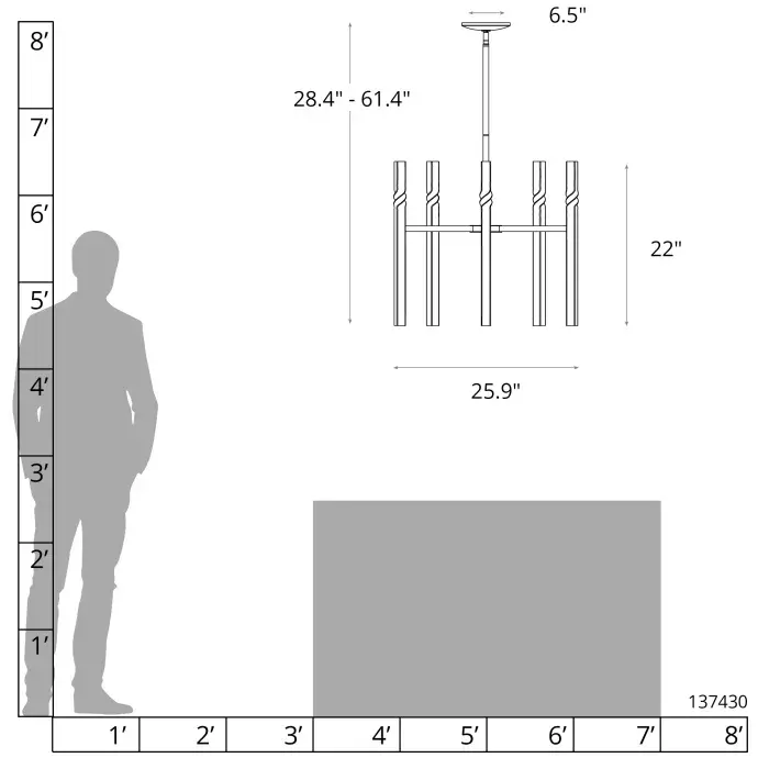 Helix 14-Light Pendant - Image 8
