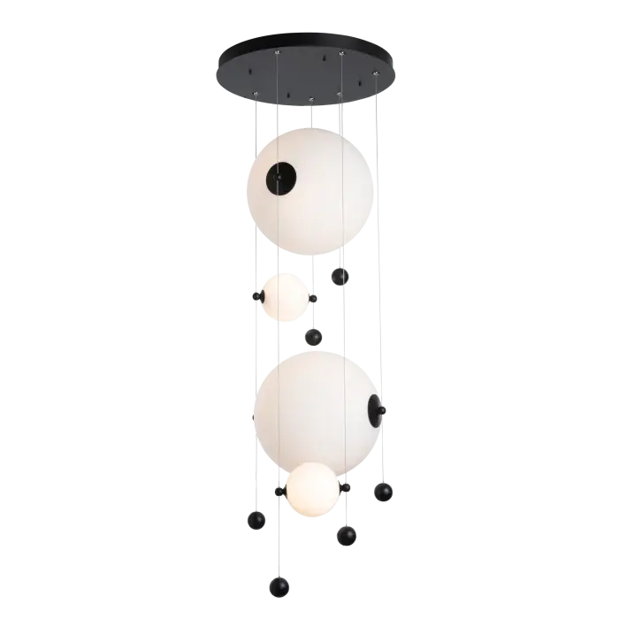 Abacus 4-Light Round LED Pendant - Image 2
