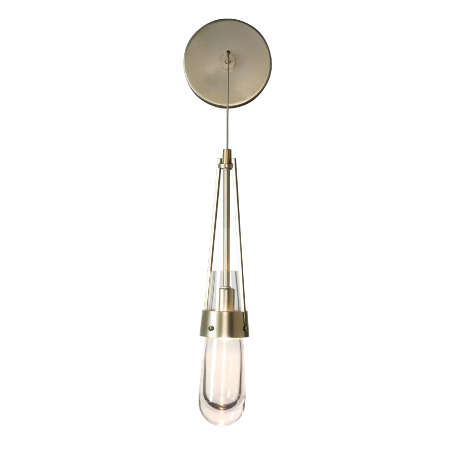 Link Clear Glass Sconce - Image 1
